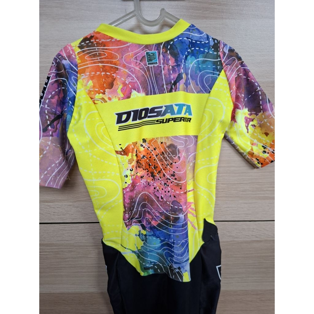 preloved skinsuit diosata size 9s kuning mulus