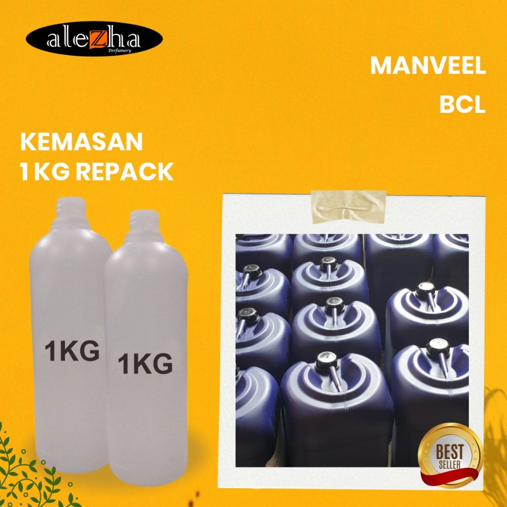 BIBIT PARFUM MURNI BCL | MANVEEL 1KG