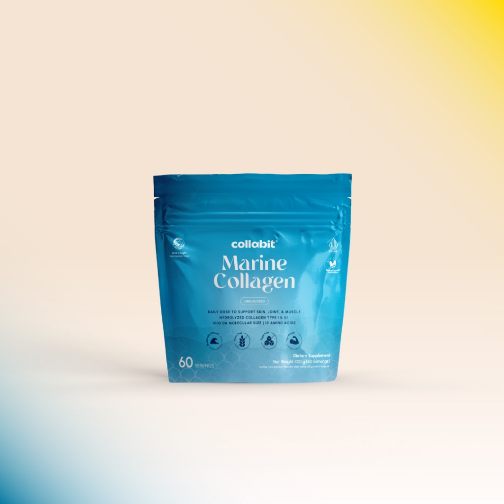 Collabit Pure Marine Collagen Pouch - 300 gram (Powder)