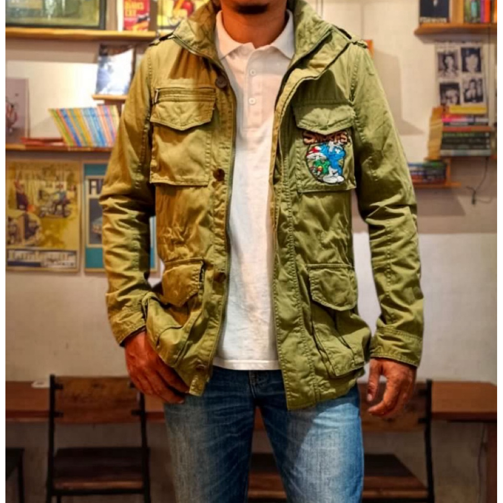 M65 utility military field jacket