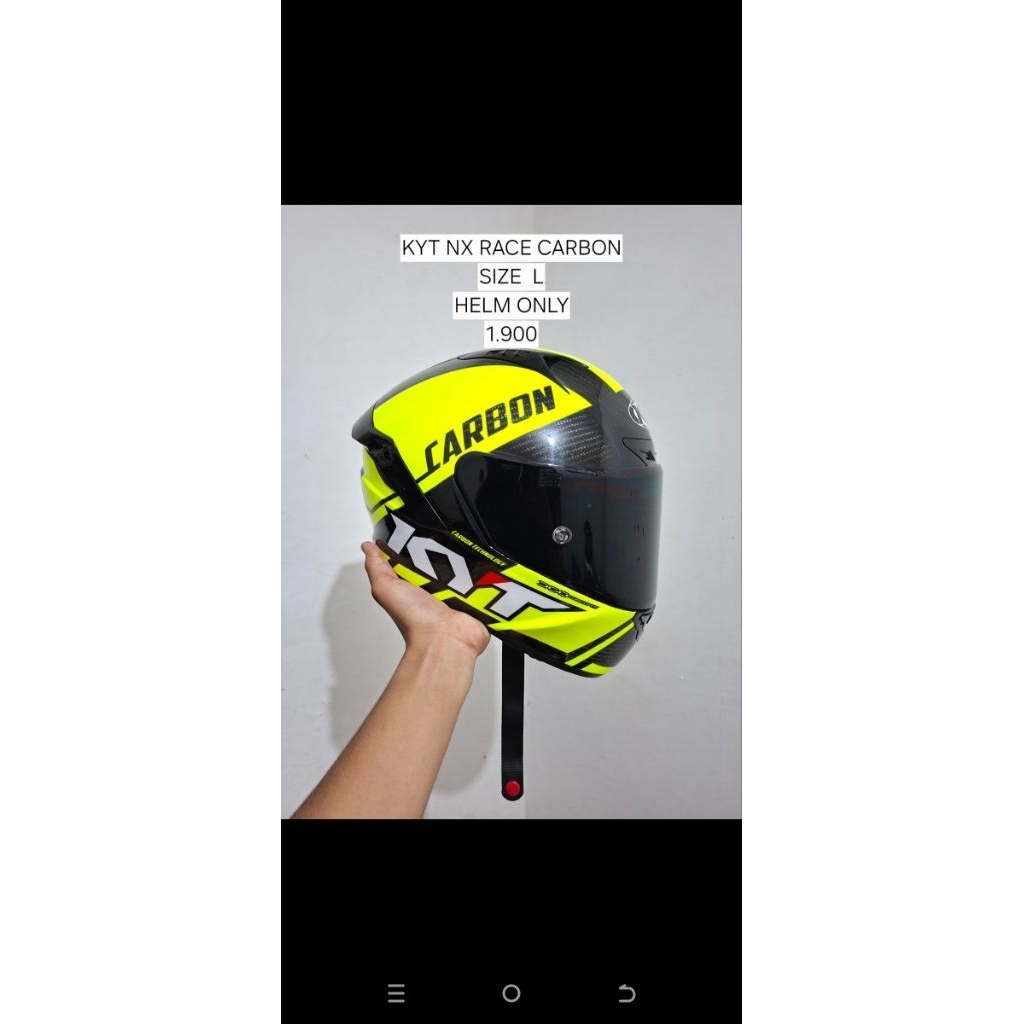 KYT NX-Race Carbon