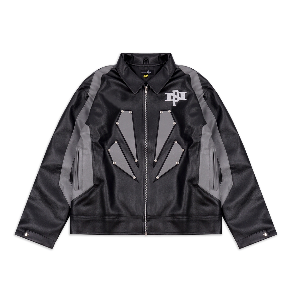 NEOPLANE - Leather Jacket Knox Black Unisex