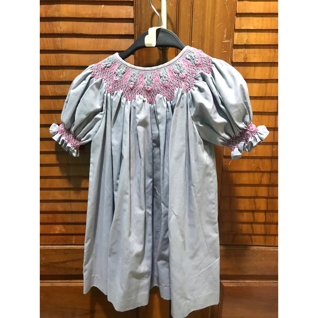 Pretty stitches smockedhand dress