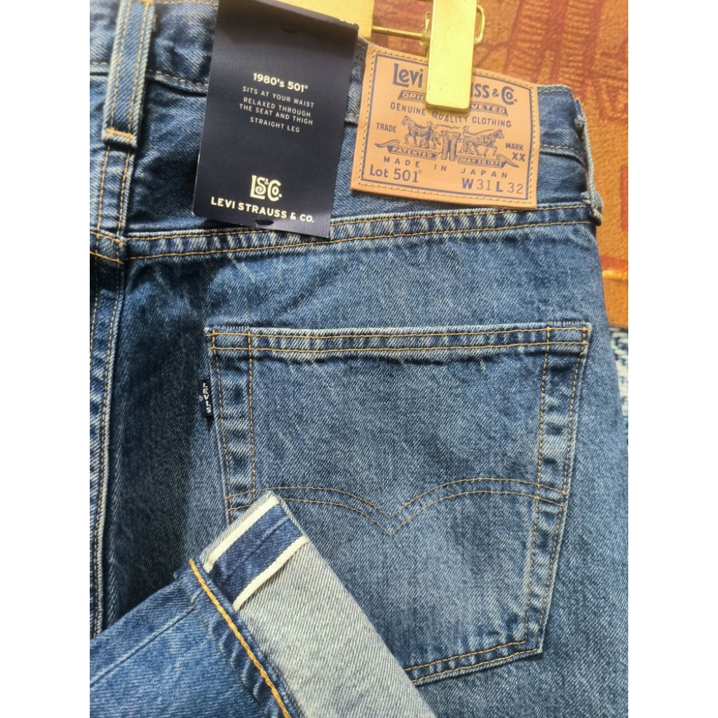 501 Blue Tab Made in Japan