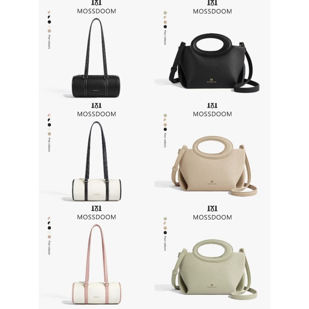 Mossdoom Hand Bag Renata & Tas Bahu Theana