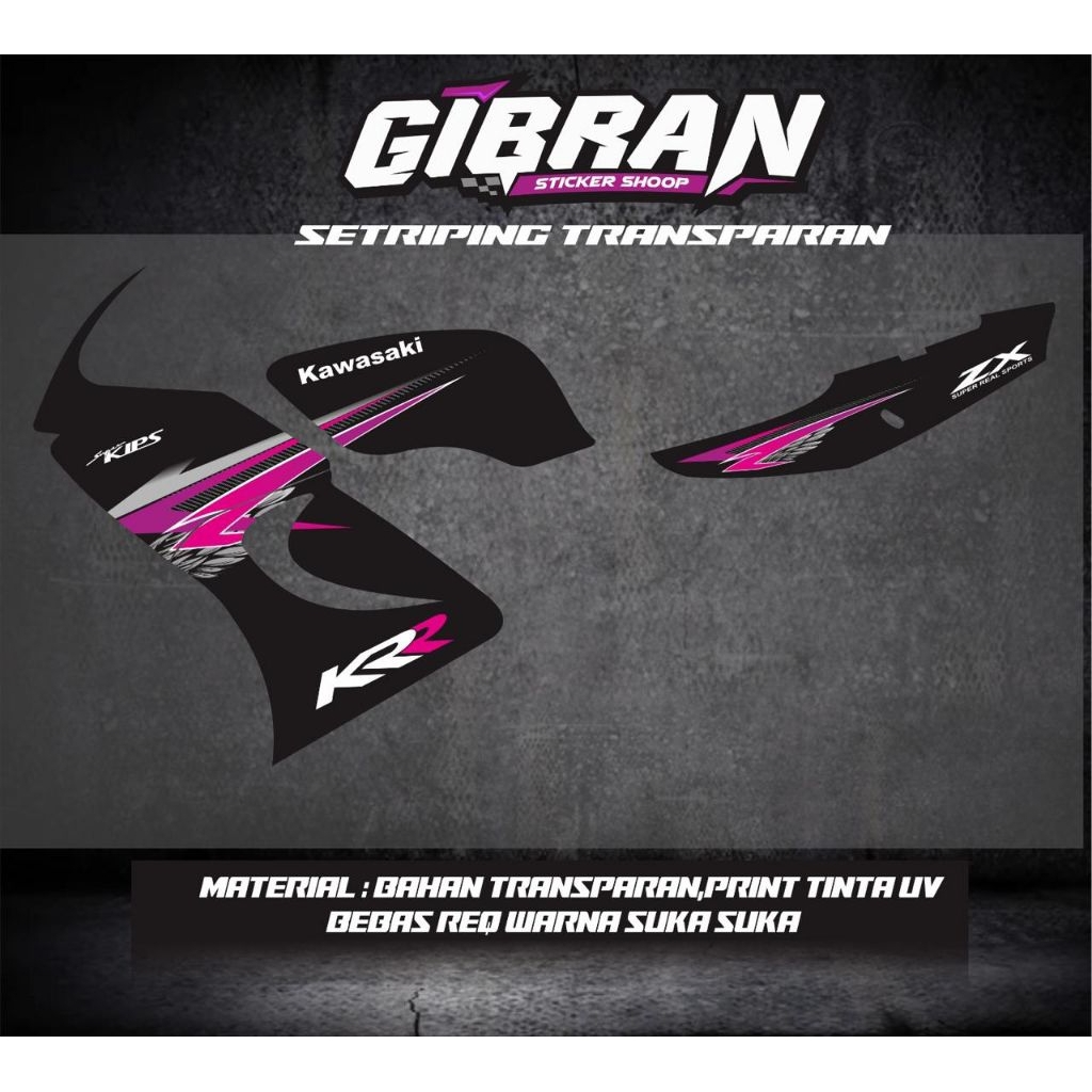 setriping custom ninja rr old transparan