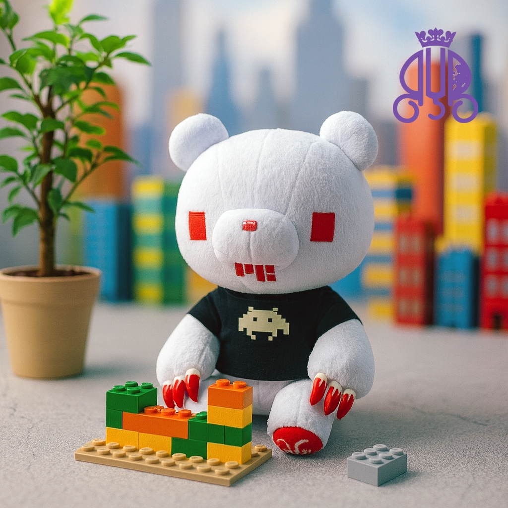 Gloomy Bear Chax GP Space Invaders 30th Anniversary Plush CGP-106