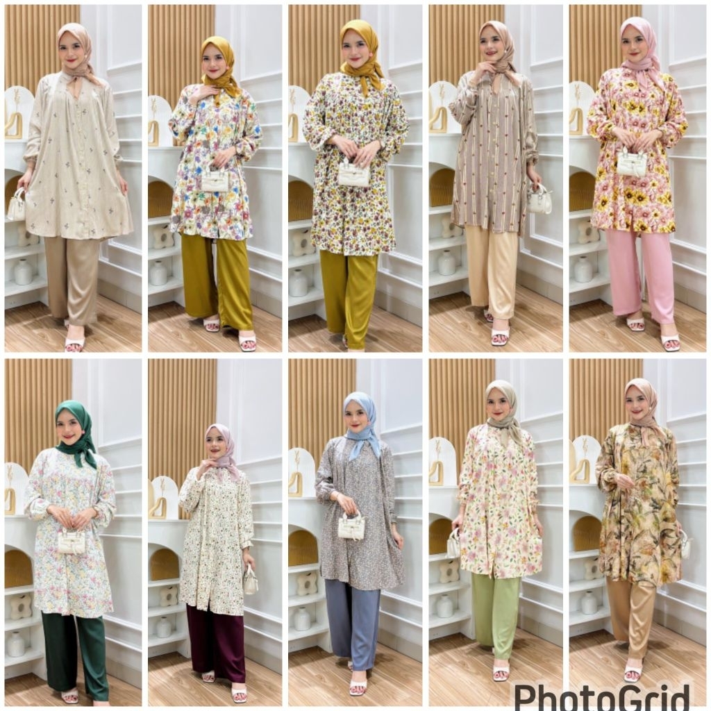 Safira set tunik by Kanaya