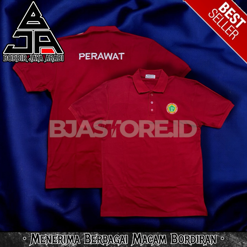 Kaos PPNI Perawat Polo PPNI Perawat Bordir Nama
