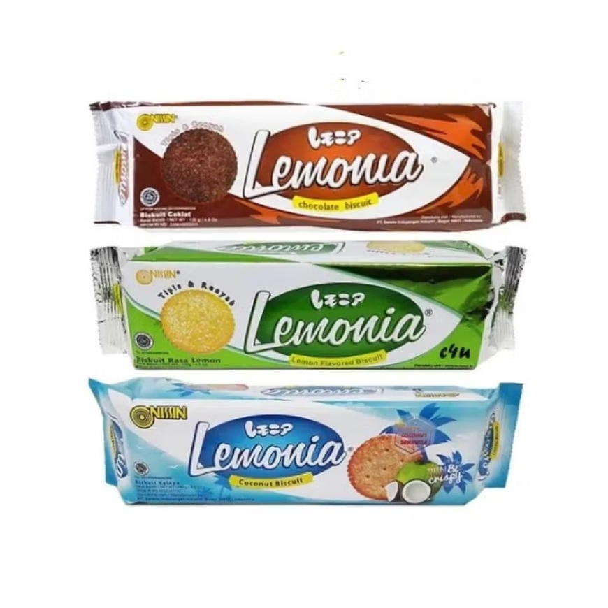 Biskuit Nissin Lemonia Lemon Coconut 130 gr