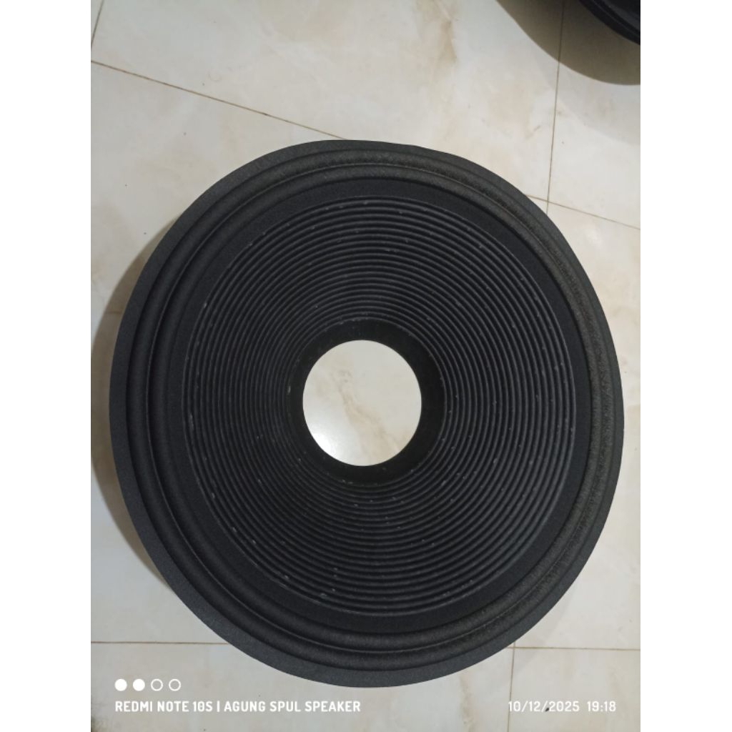 daun speaker 18 inch lubang 5 inch jeruk