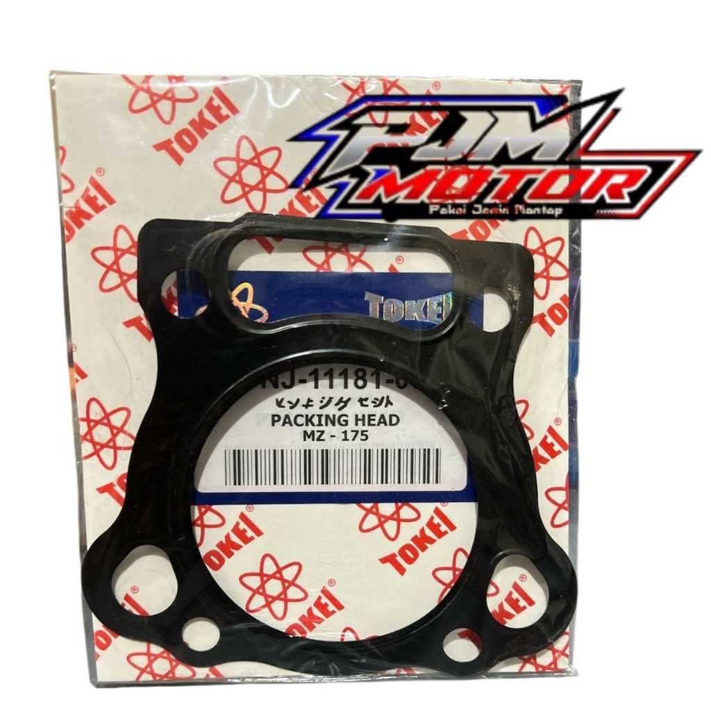 TOKEI PAKING DEKSEL - gasket cylinder head mesin pengerak model yamaha MZ175 MZ200 MZ250 MZ300 MZ360