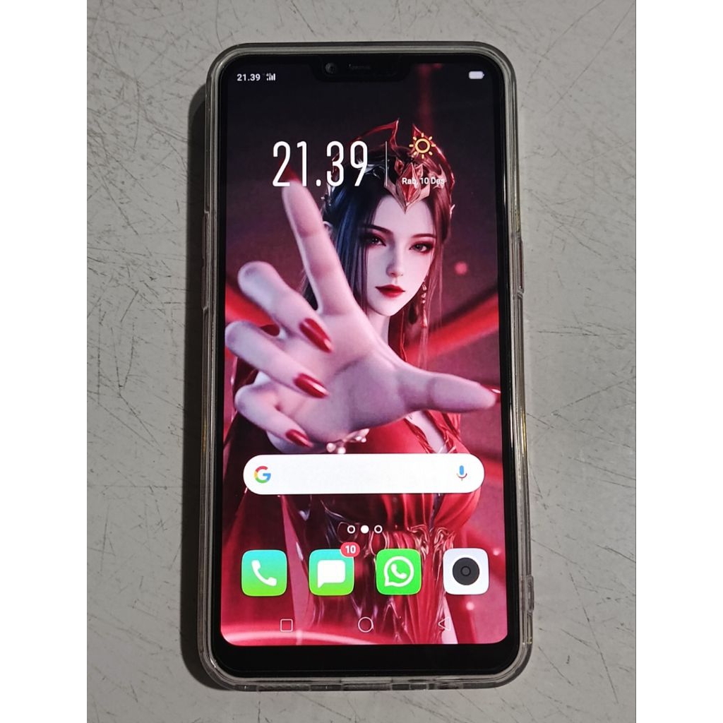 OPPO A3s merah (RAM 6/128) - hp normal tinggal pakai