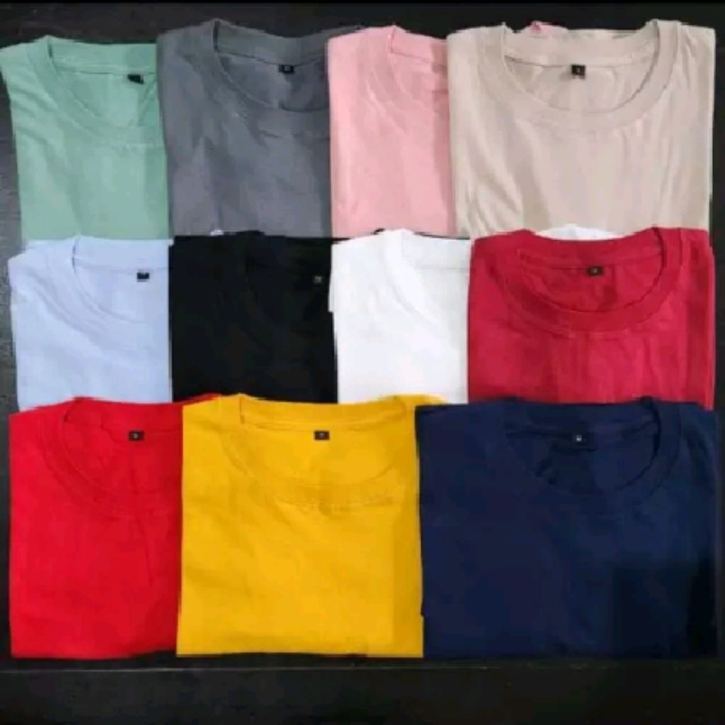 KAOS POLOS PAKET USAHA