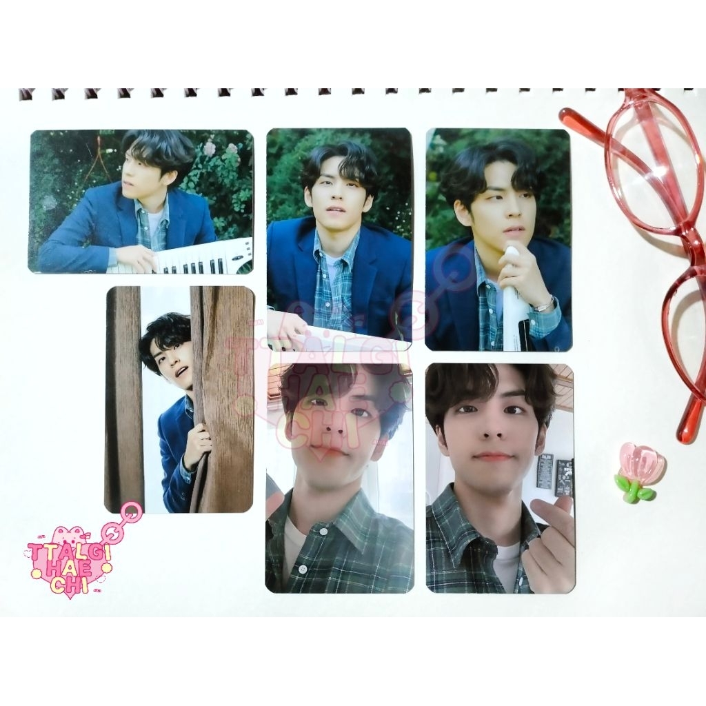 pc photocard day6 the present tps 2019 wonpil selca gorden ngintip heart set