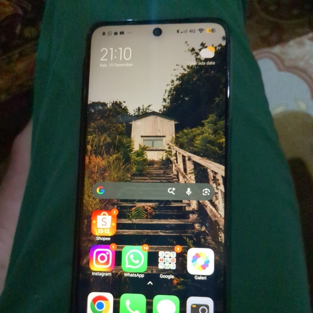 hp redmi note 10 5g batangan ram 4/128