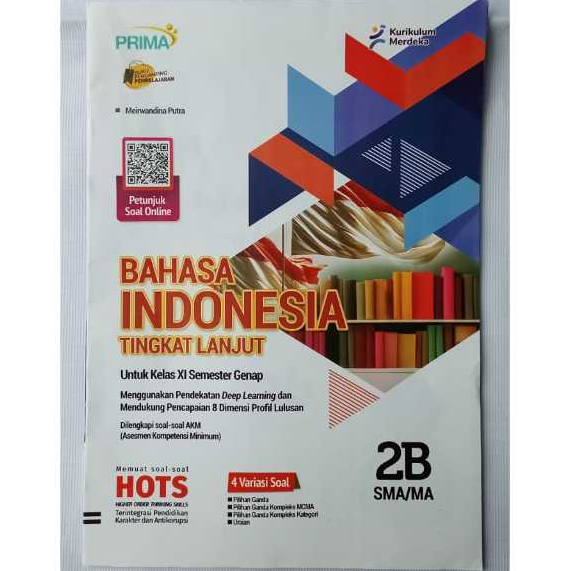 LKS SMA/MA BAHASA INDONESIA TINGKAT LANJUT KELAS 11 SEMESTER 2 KURIKULUM MERDEKA