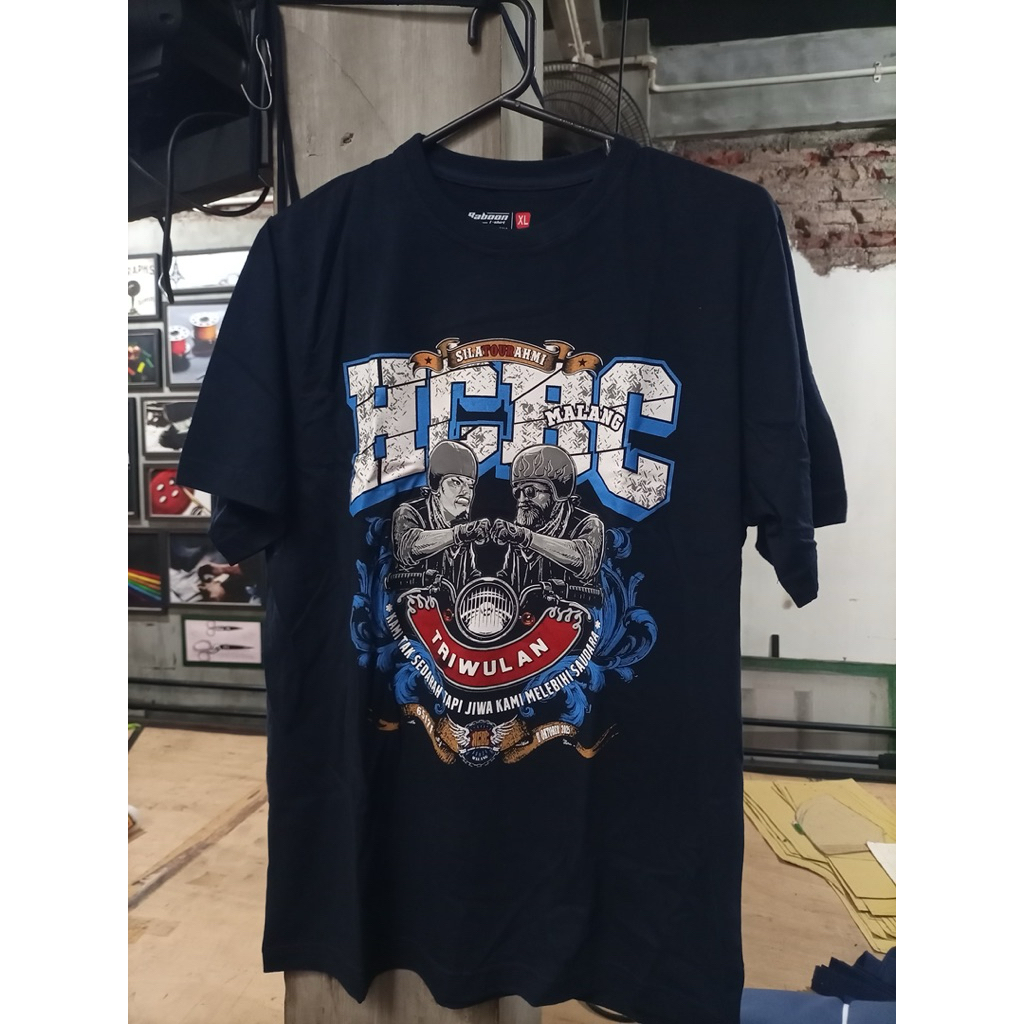 kaos acara cb hcbc malang triwulan 2025