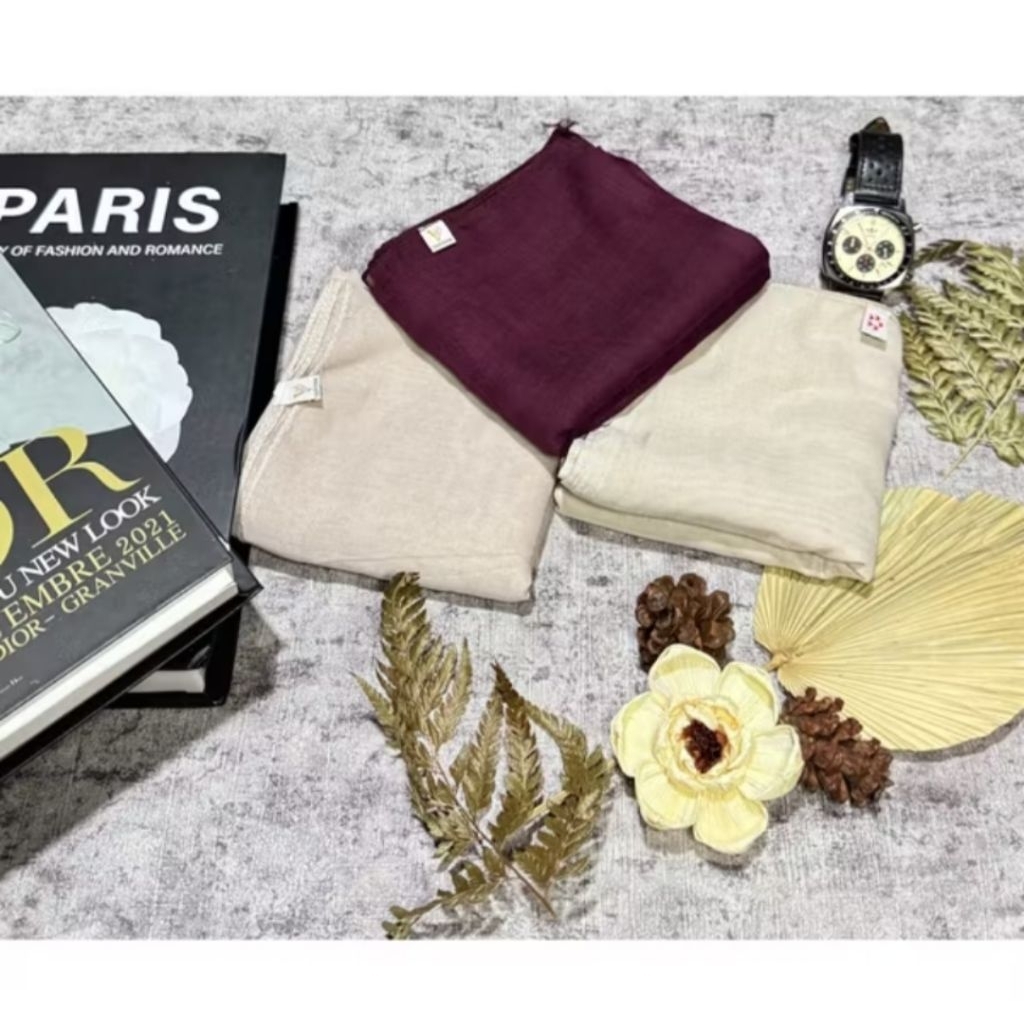 KERUDUNG SEGI EMPAT PARIS JADUL MERK VARISHA TERLARIS 3