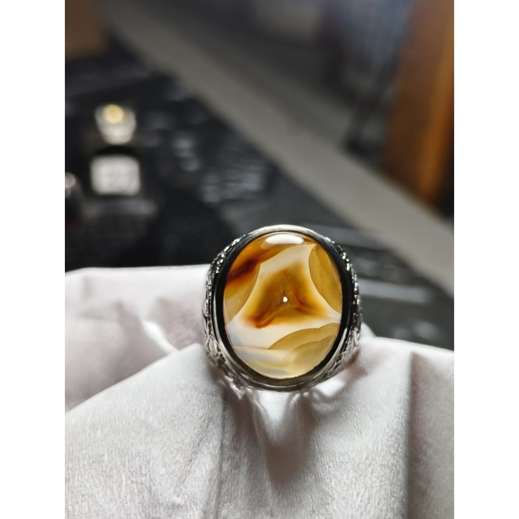 Batu Combong Segitiga | Batu Akik Combong Sulaiman Natural Asli Alam