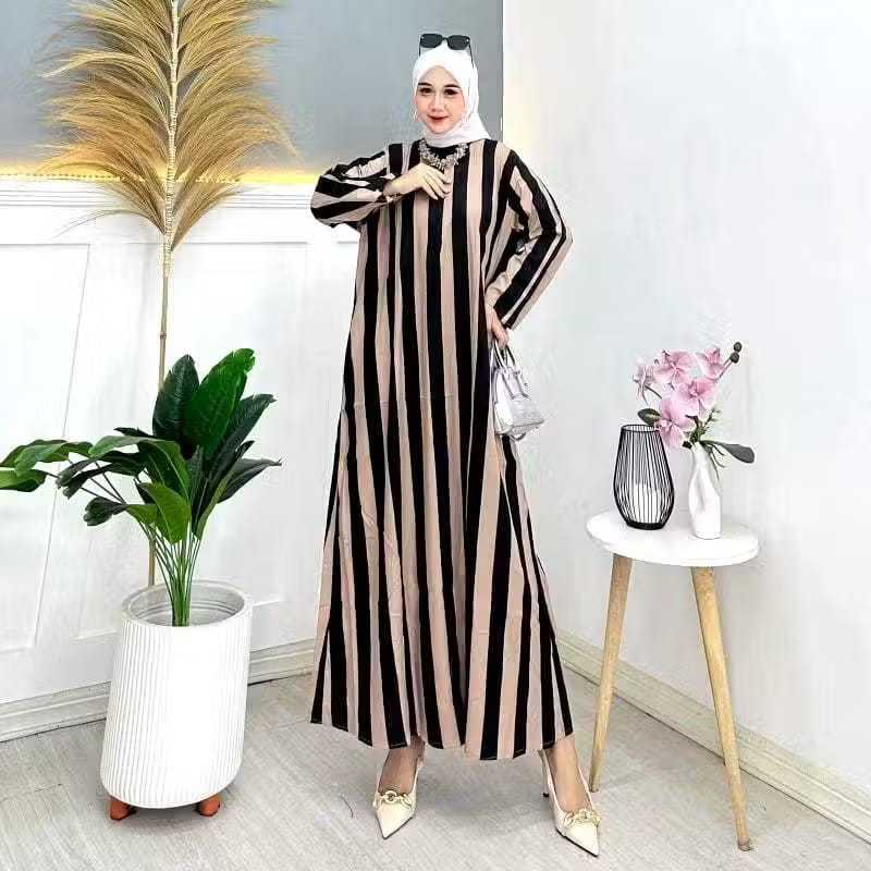 Gamis Salur Kekinian Daster Gamis Salur Jumbo Gamis Zara Salur Dress Panjang Wanita
