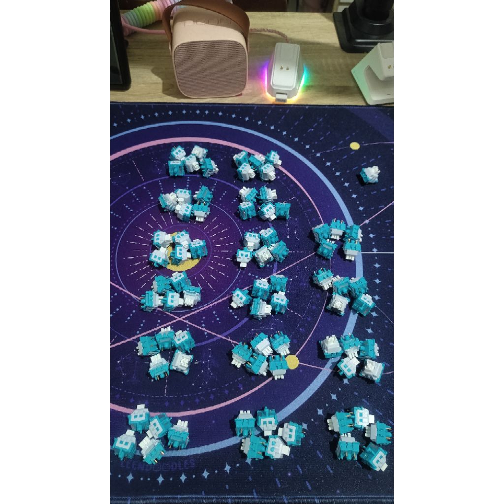 Leobog Turquoise Switch copotan Leobog HI75C