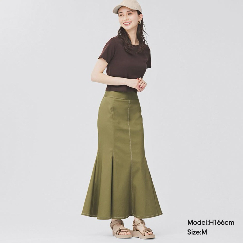 Rok GU uniqlo duyung M