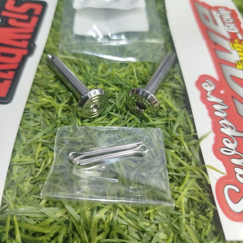 Tojosan Step Belakang Stainless Glossy-matte Model Slash Glossy BY Heng Original Thailand Untuk Moto