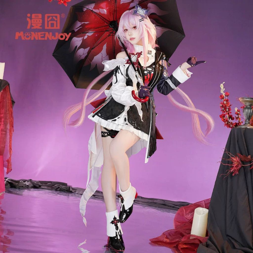 [AsahiCos] READY Evernight cosplay costume Monenjoy size M+ wig manmei