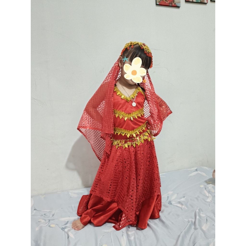 preloved set baju india 3tahun