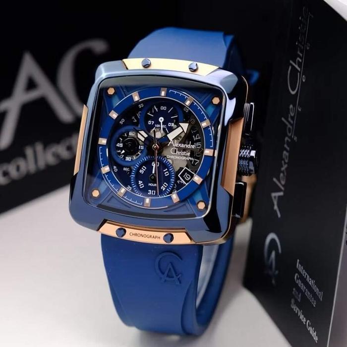 ORIGINAL Jam Tangan Pria Alexandre Chistie AC 3039 AC3039 Garansi Resmi 1 Tahun