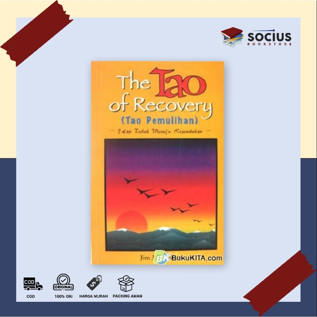 BUKU [ ORIGINALM] THE TAO OF RECOVERY ( TAO PEMULIHAN ) JALAN TEDUH MENUJU KESEMBUHAN - JIM MCGREGOR