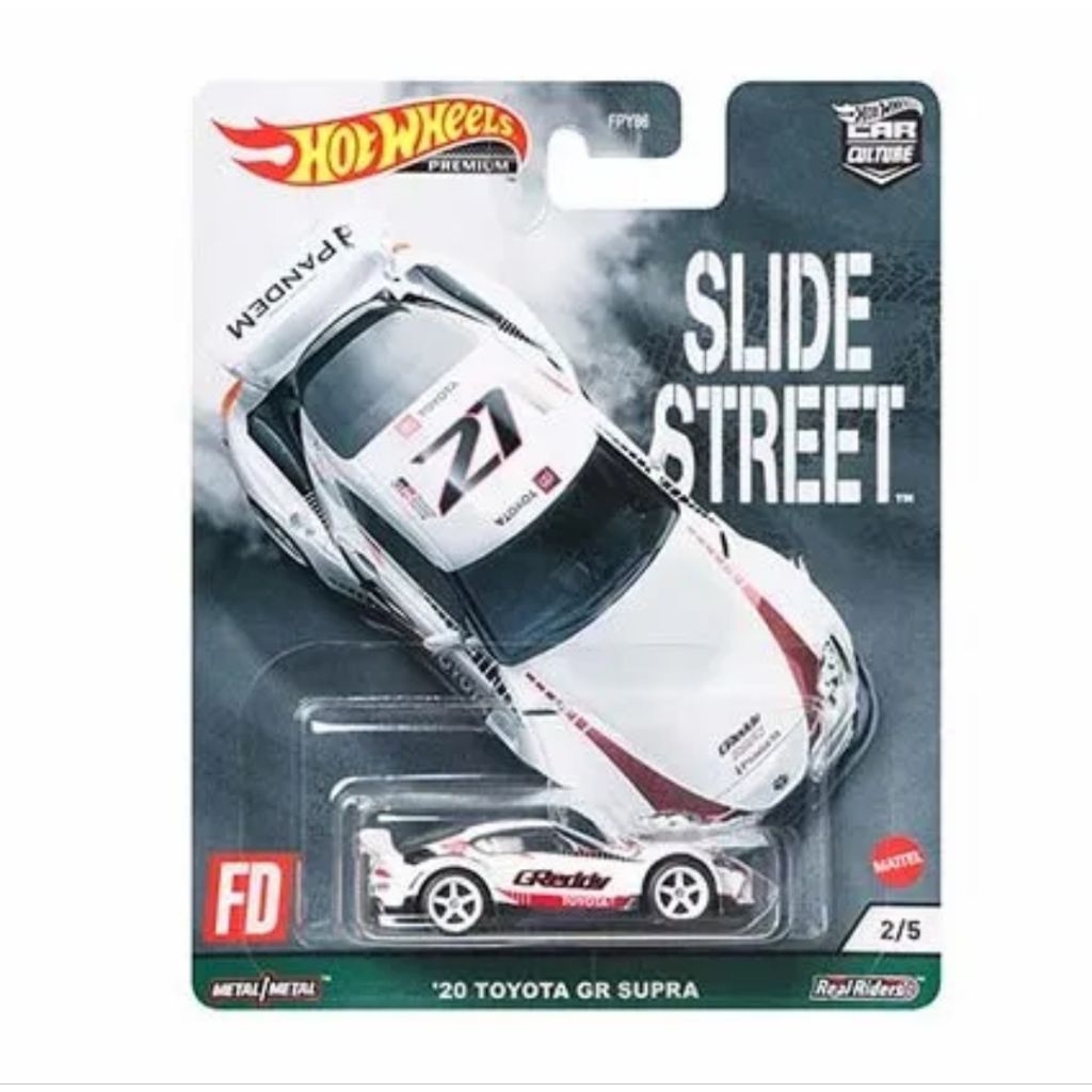 HOT WHEELS PREMIUM SLIDE STREET '20 TOYOTA GR SUPRA