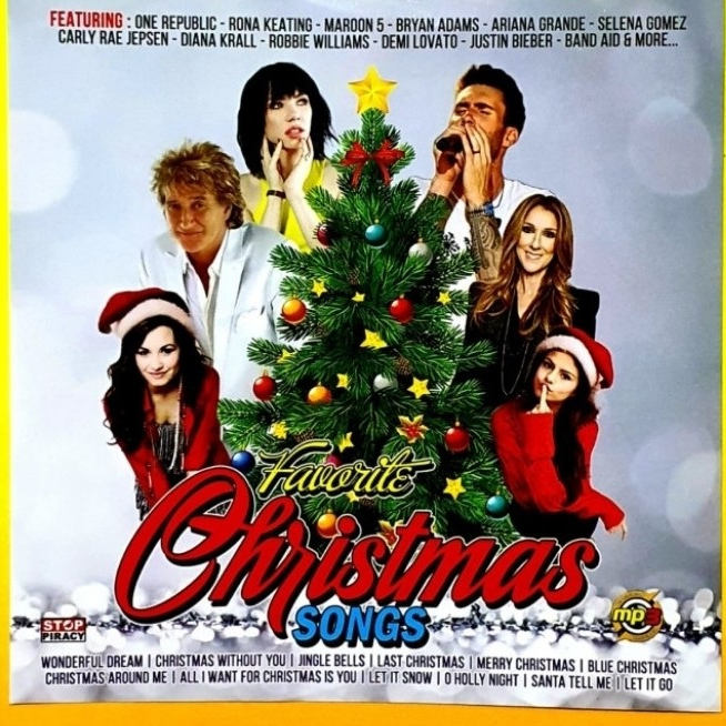 Kaset MP3 Lagu Natal Favorite Christmas Songs Audio Rohani Kristen