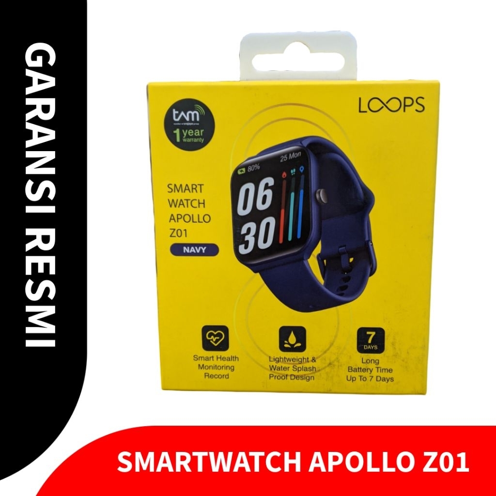 LOOPS SMARTWATCH APOLLO Z01 BARU RESMI