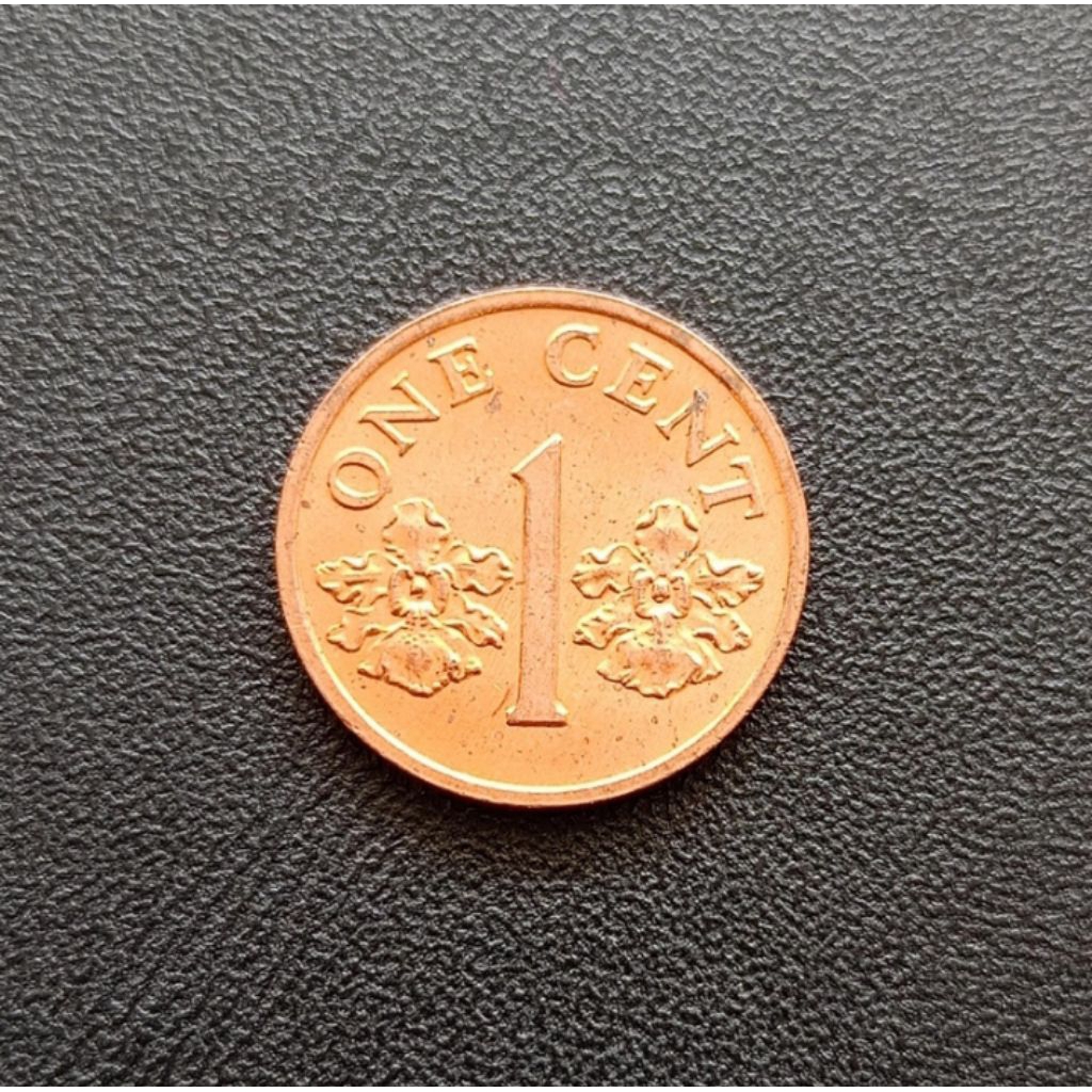 Koin 1 Cent Singapore Singapura Koleksi Coin Asing Kuno Jadul Langka Luar Negeri Mancanegara