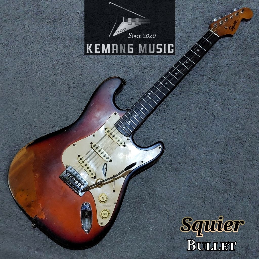 squier bullet vintage stratocaster jadul by fender