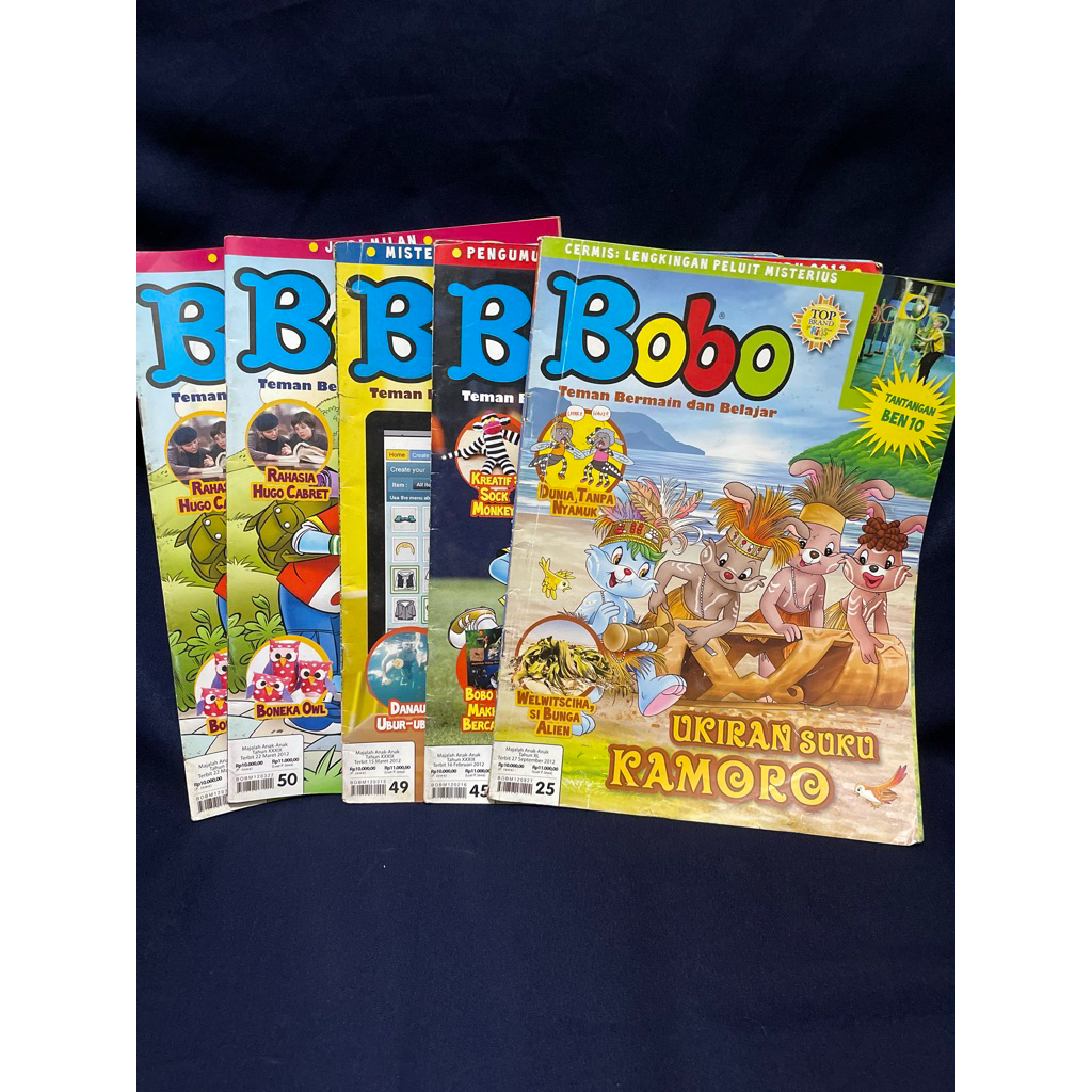 MAJALAH BOBO TH 2012