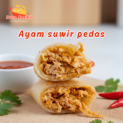 CIRENG ISI AYAM SUWIR PEDAS/CIRENG ISI AYAM PEDAS/ISI 8