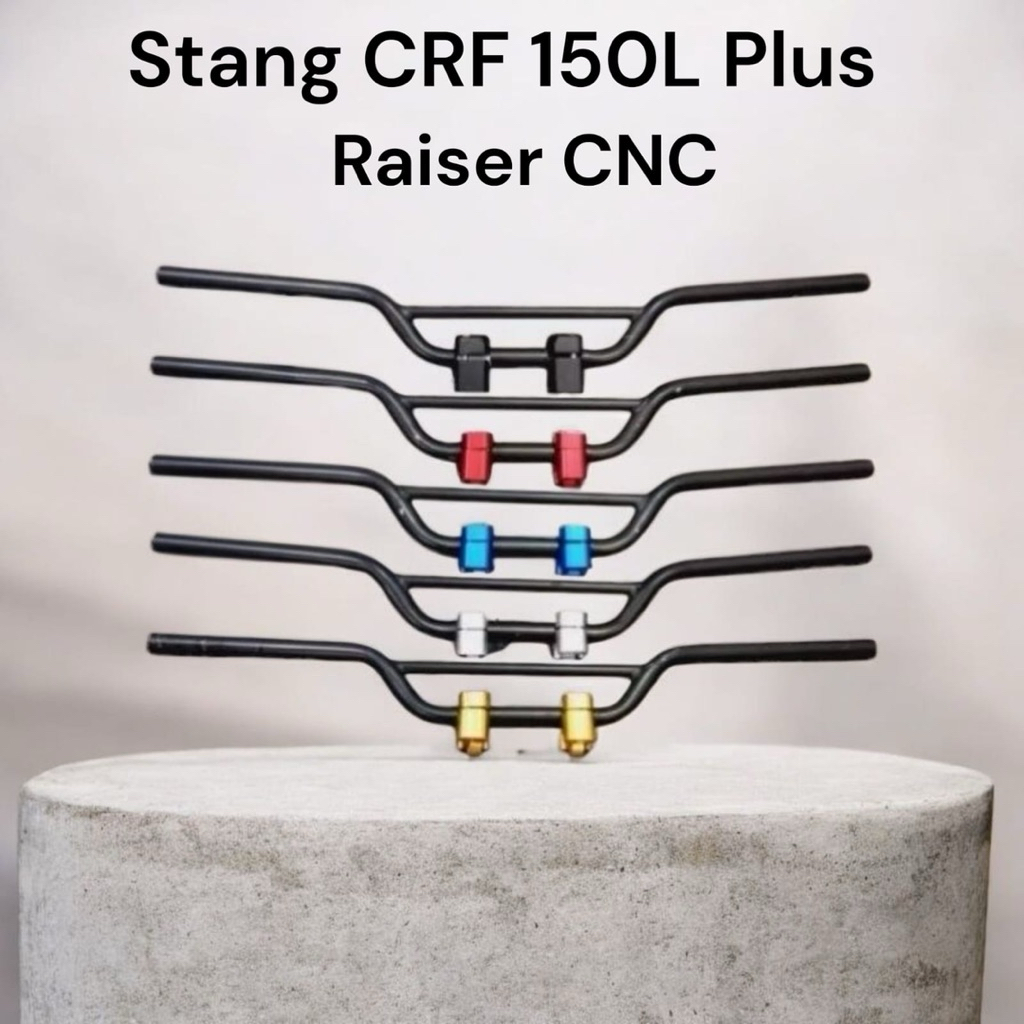 Stang stir CRF 150 L original include Raiser CNC UniveCB150R King Verza KLX dIIrsal Motor Vixion