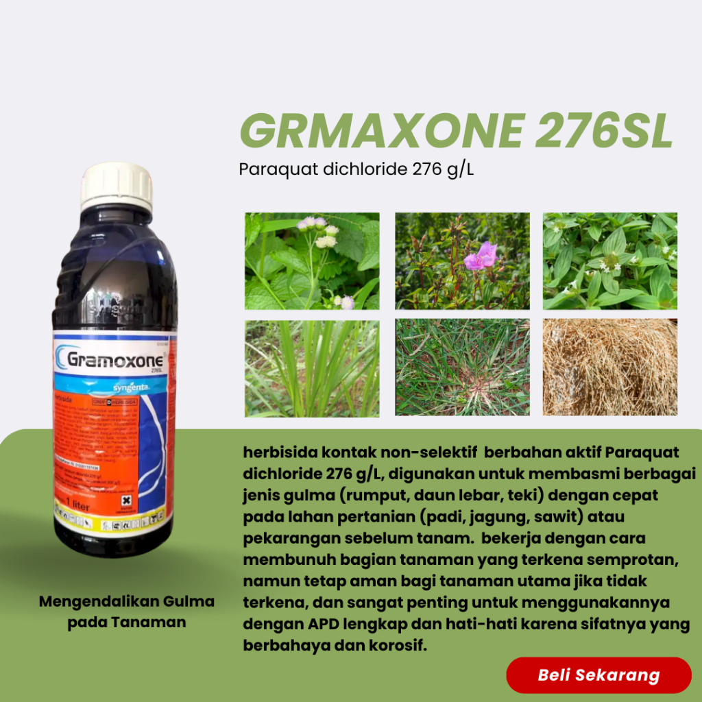 Gramoxone 276 SL 1 Liter / Gramoxone 1 Liter
