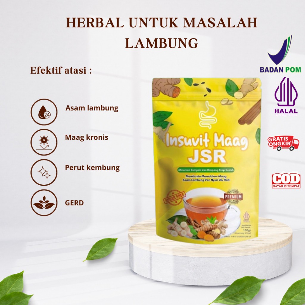 Herbal Lambung Insuvit Maag JSR Ala Dr Zaidul Akbar