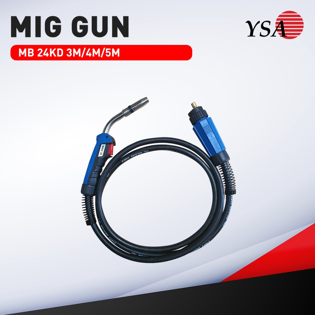 STANG LAS CO2 GUANGTONG MIG GUN MB 24KD (EURO) / CO MIG GUN MB 24KD
