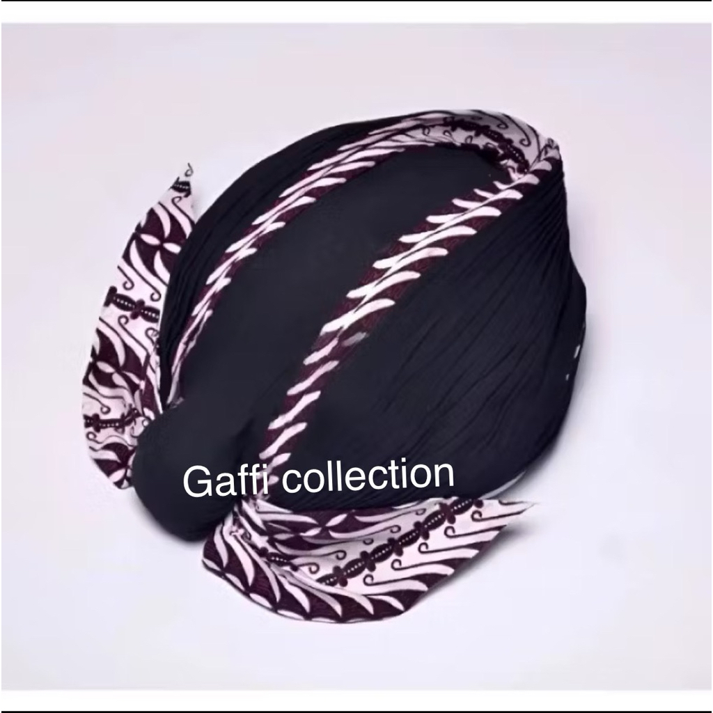 Blangkon Lipat Blangkon Jogja Samurai Putih