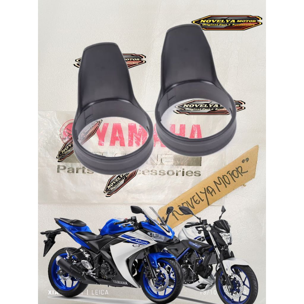 COVER TABUNG SHOCK SOK SHOK DEPAN R25 MT25 V1 OLD 2015-2018 ORIGINAL ASLI YAMAHA 1WS-2331G-00