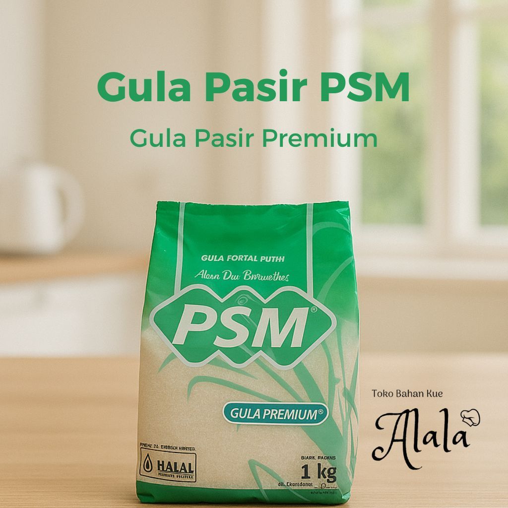 Gula Pasir Premium PSM 1 kg / gula pasir / PSM