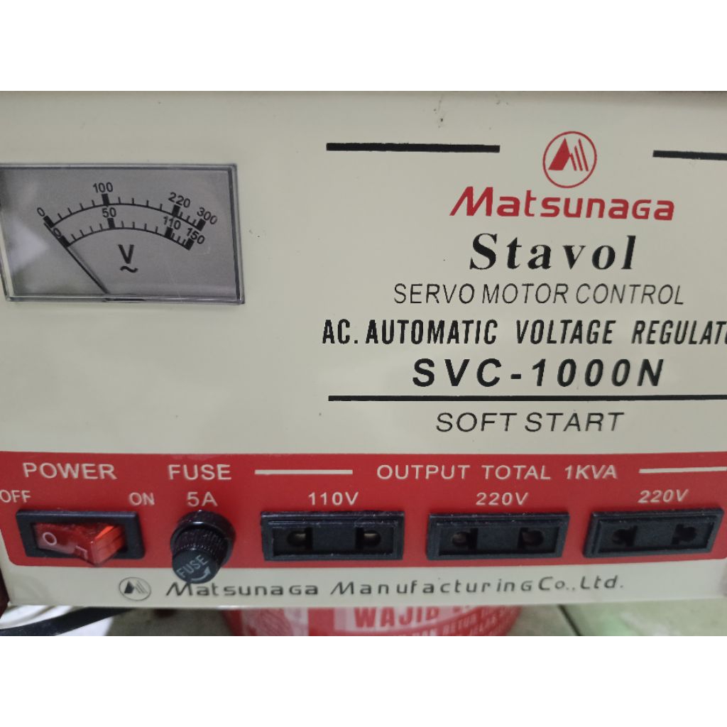 stabilizer stavol matsunaga 1000 watt