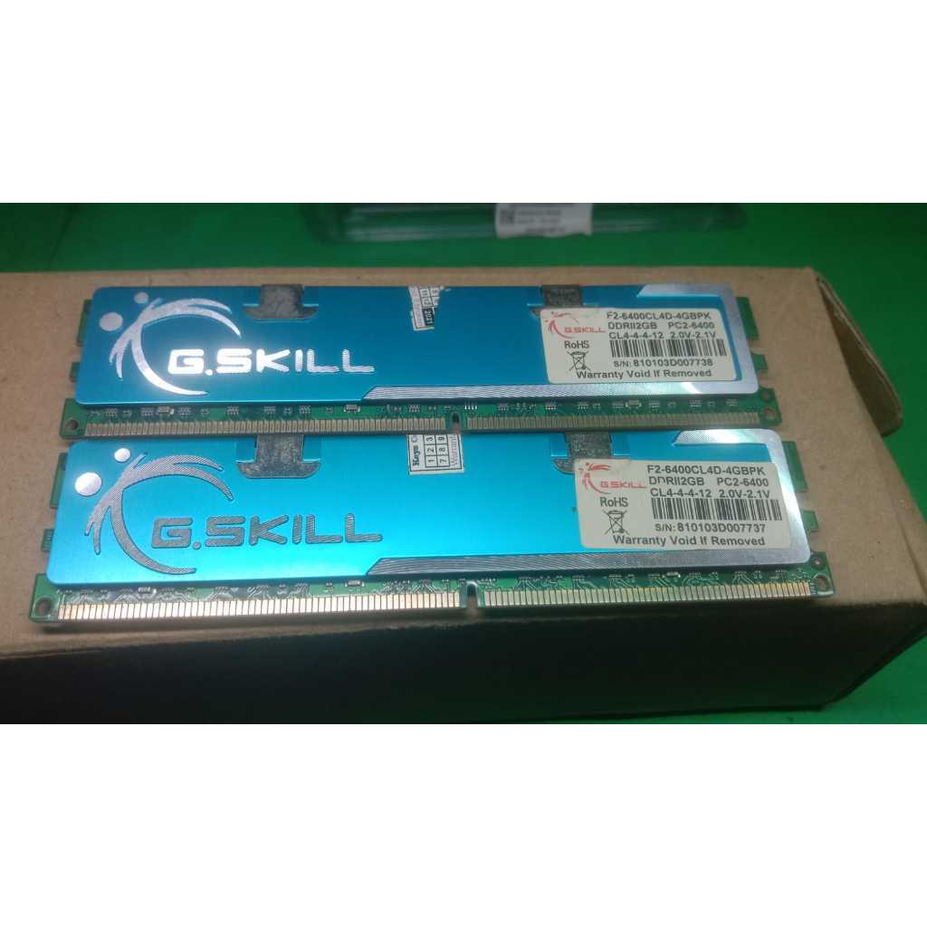 RAM  DDR2-2GB  PC2-6400  800MHz G.SKILL