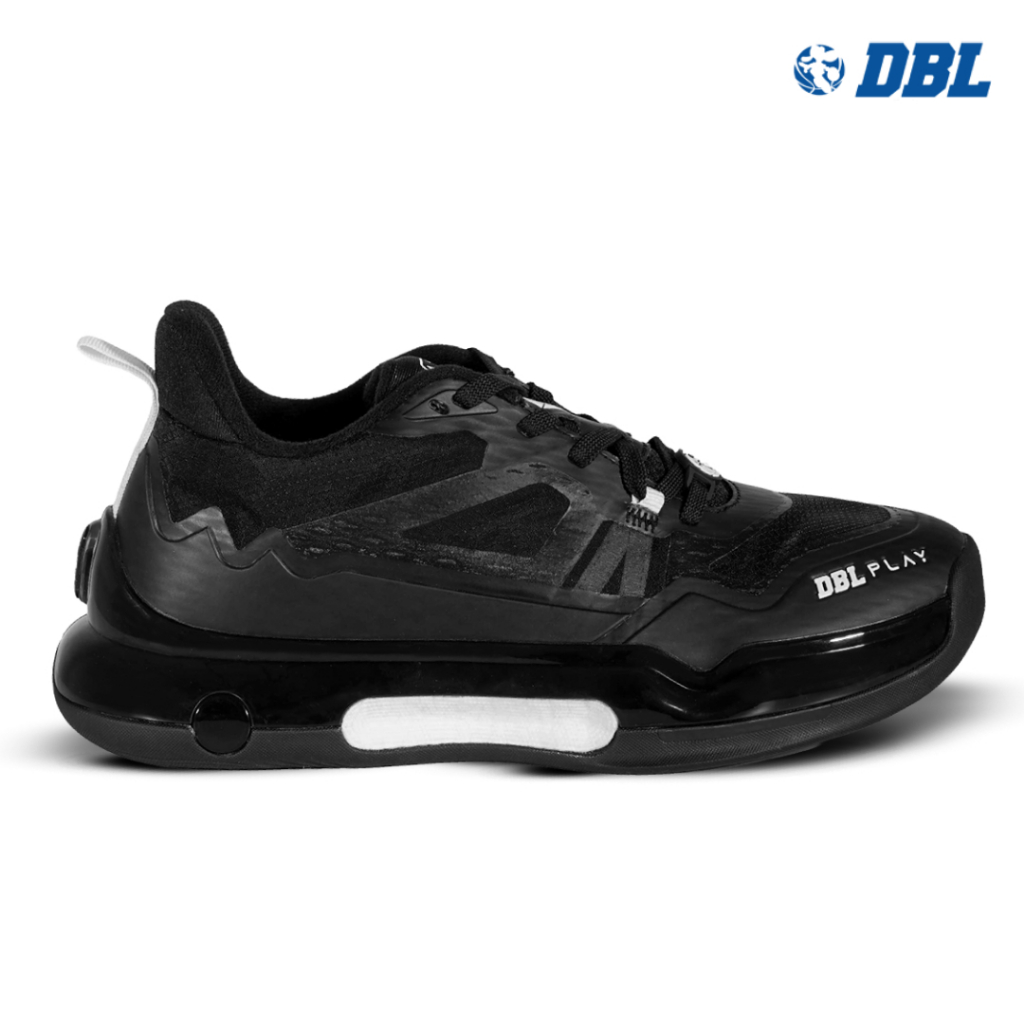 Sepatu Basket AZA DBL Play Box One Black - AZA Basketball Shoes