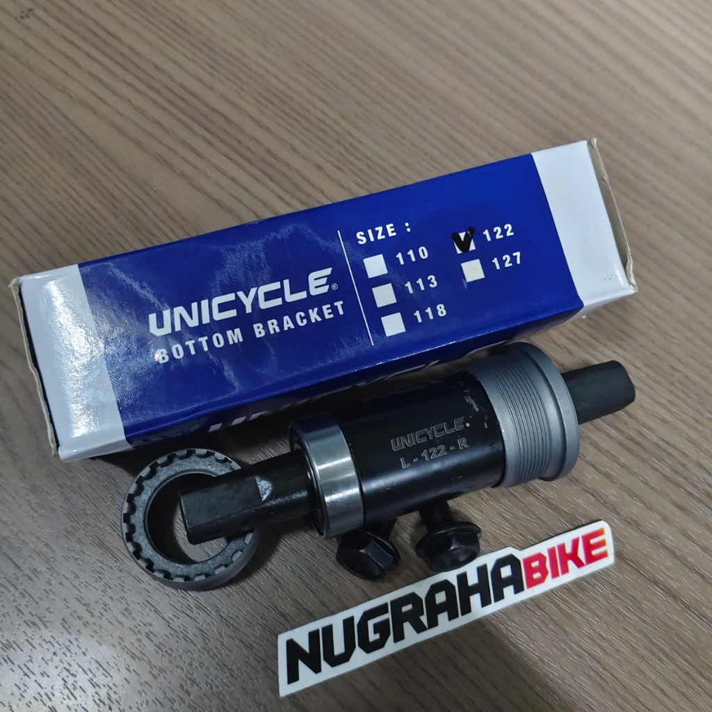 BB UC 122 / Bottom Bracket UC 122 / As Engkol Sepeda 122mm